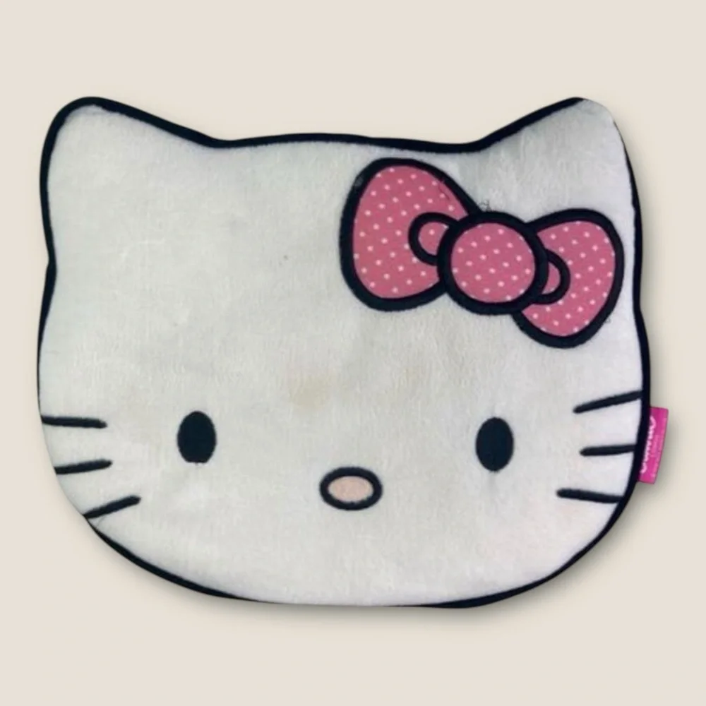 Sanrio Hello Kitty Pink Plush Lap Pillow Stuffed Animal‎ Collectible
